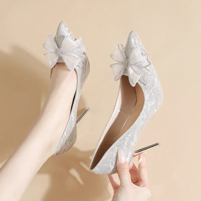 YAFEI XUANYU Slim Heel High Heels Women's-1