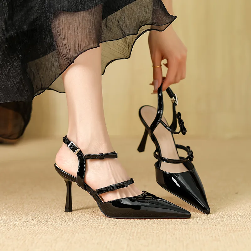 YAFEI XUANYU Slim Heel High Heels Women's-1