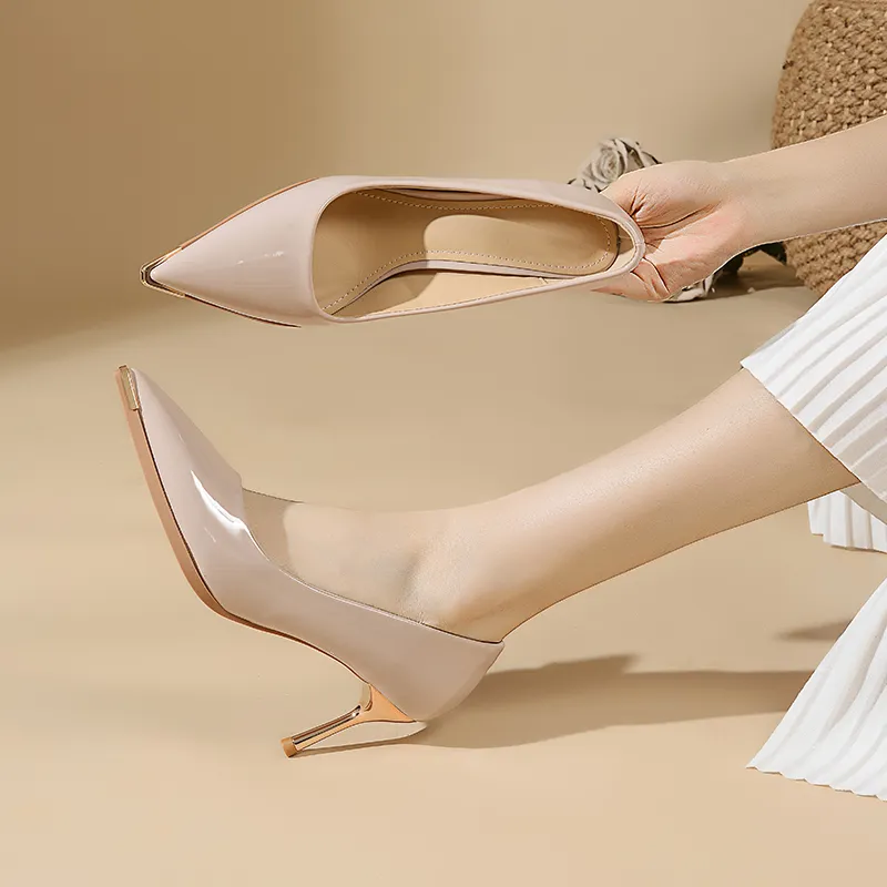 YAFEI XUANYU Slim Heel High Heels 7.5CM Women's-16