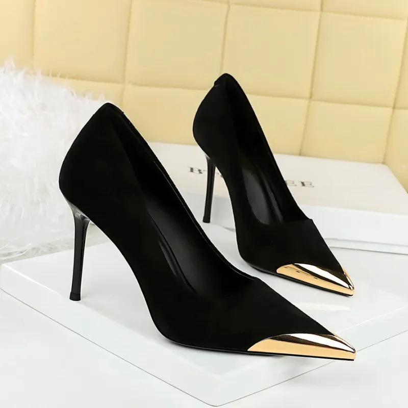 YAFEI XUANYU Slim Heel High Heels Women's-7