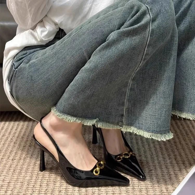 YAFEI XUANYU Slim Heel High Heels Women's-5