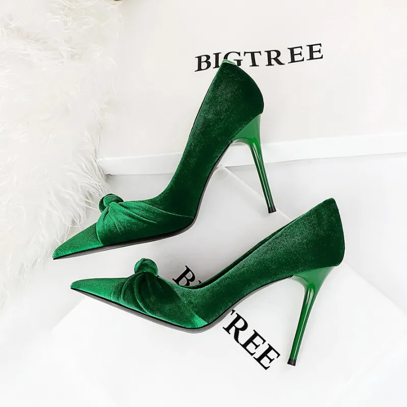 YAFEI XUANYU Slim Heel High Heels Women's-14