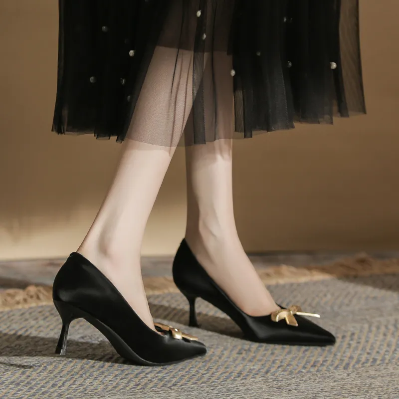 YAFEI XUANYU Slim Heel High Heels 6CM Women's-5