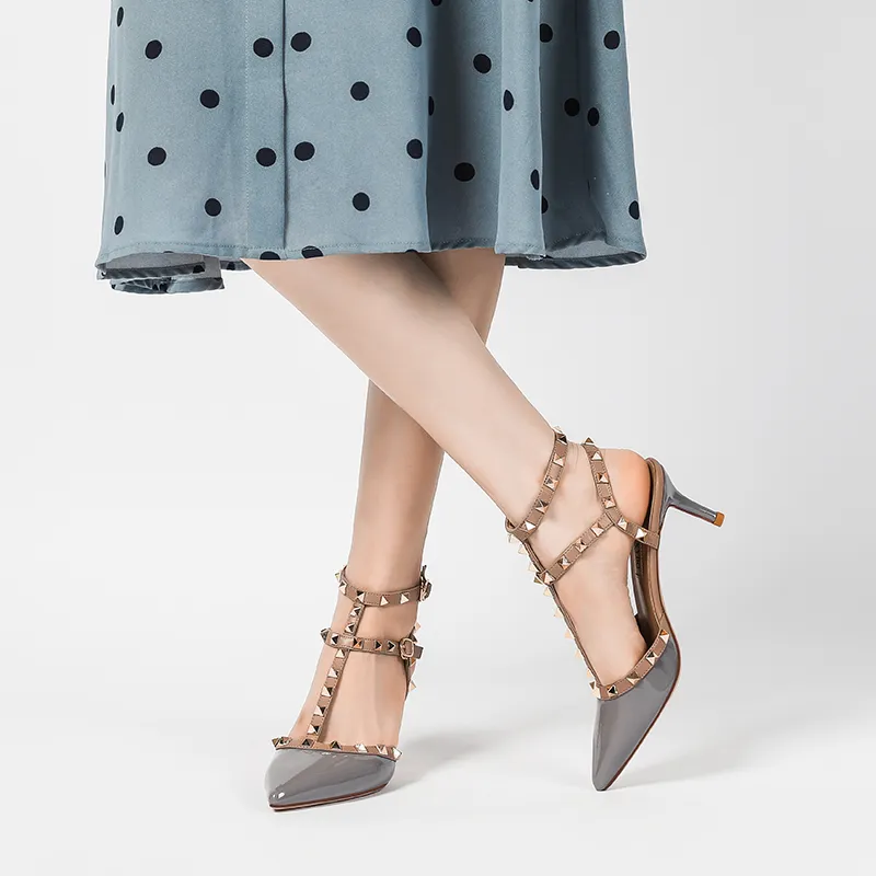 YAFEI XUANYU Slim Heel High Heels 6CM Women's-14