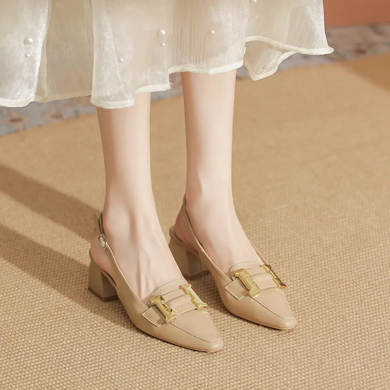 YAFEI XUANYU Chunky Heel High Heels Women's-8