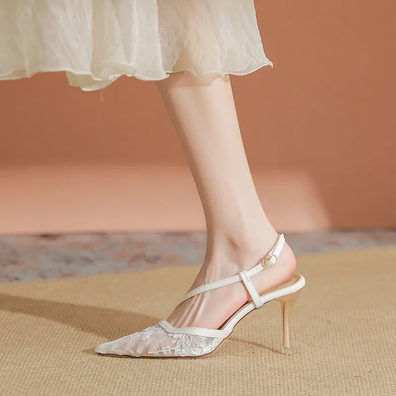 YAFEI XUANYU Slim Heel High Heels Women's-13