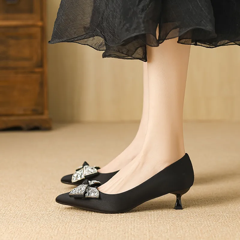 YAFEI XUANYU Slim Heel High Heels Women's-4