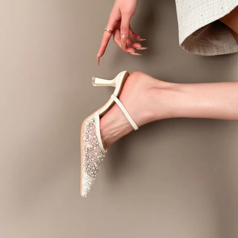 YAFEI XUANYU Slip Resistant Wrap toe Slippers Women's-7