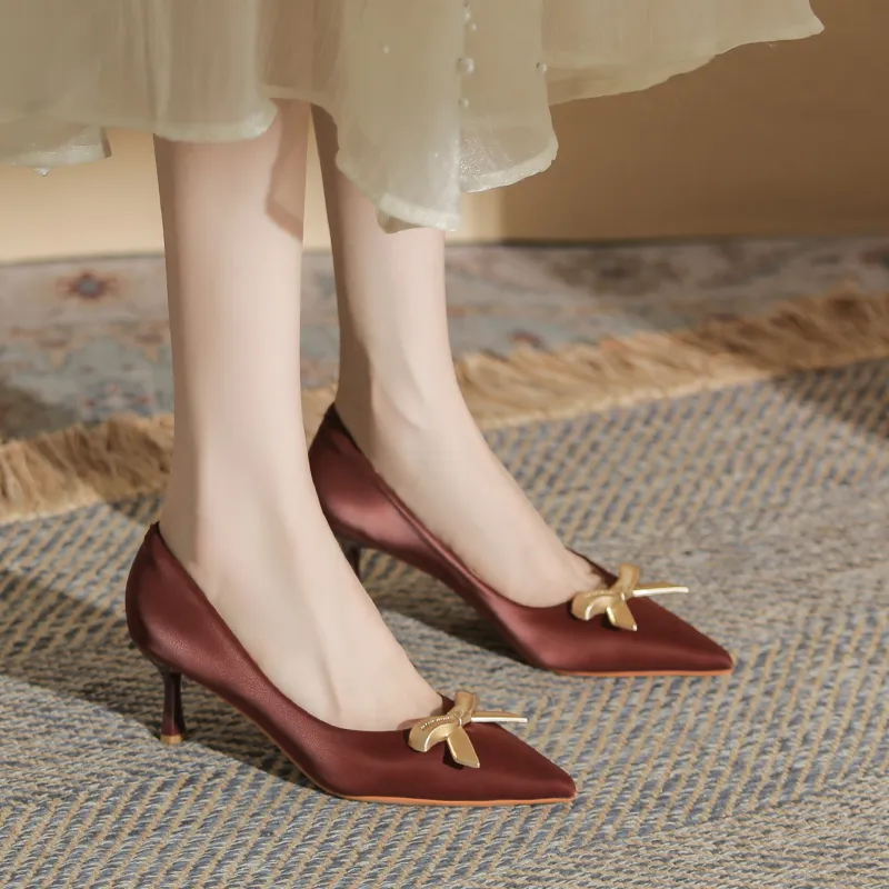 YAFEI XUANYU Slim Heel High Heels 6CM Women's-10