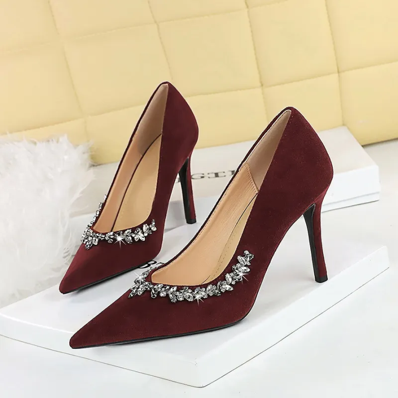YAFEI XUANYU Slim Heel High Heels Women's-9