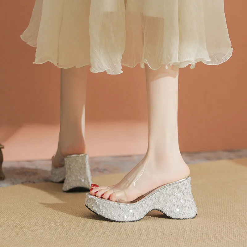 YAFEI XUANYU Rubber Sole Slip Resistant Abrasion Resistant Slide Slippers Women's-3