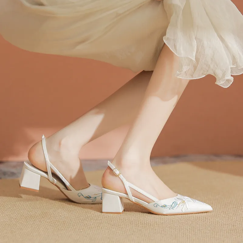 YAFEI XUANYU Strap Sandals 5cm Women's-1