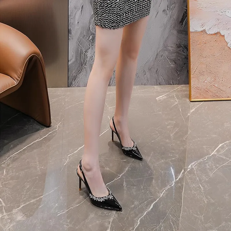 YAFEI XUANYU Slim Heel High Heels 6cm/8cm Women's-3