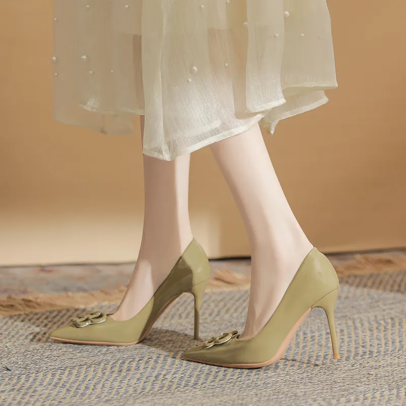 YAFEI XUANYU Slim Heel High Heels Women's-32