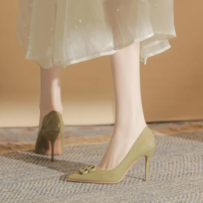 YAFEI XUANYU Slim Heel High Heels Women's-34