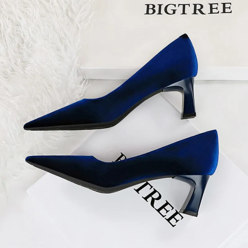 YAFEI XUANYU Chunky Heel High Heels 6CM Women's-7