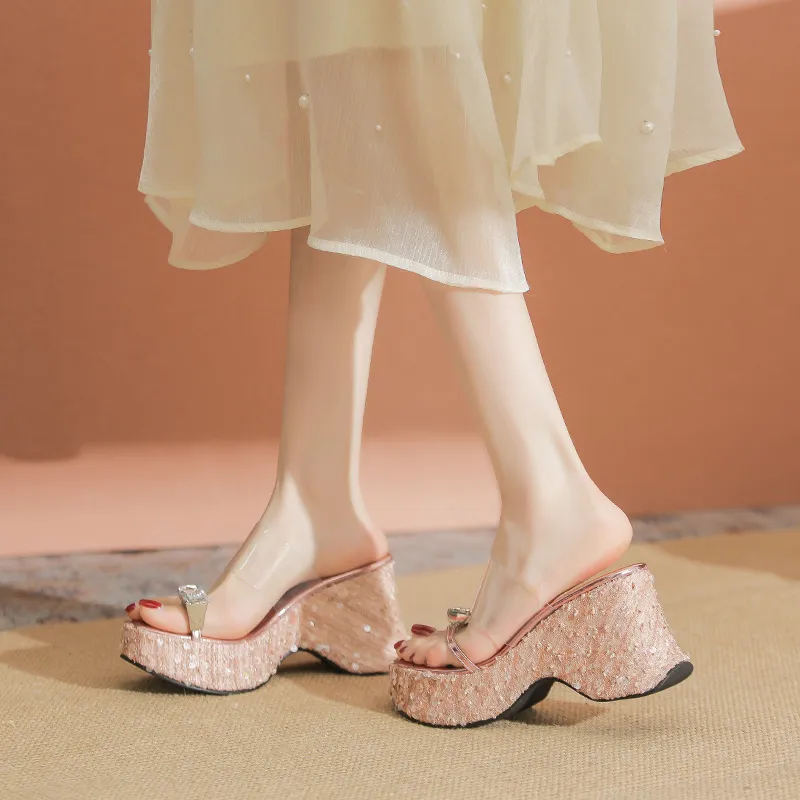 YAFEI XUANYU Rubber Sole Slide Slippers Women's-10