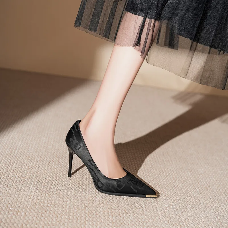YAFEI XUANYU Slim Heel High Heels Women's-6
