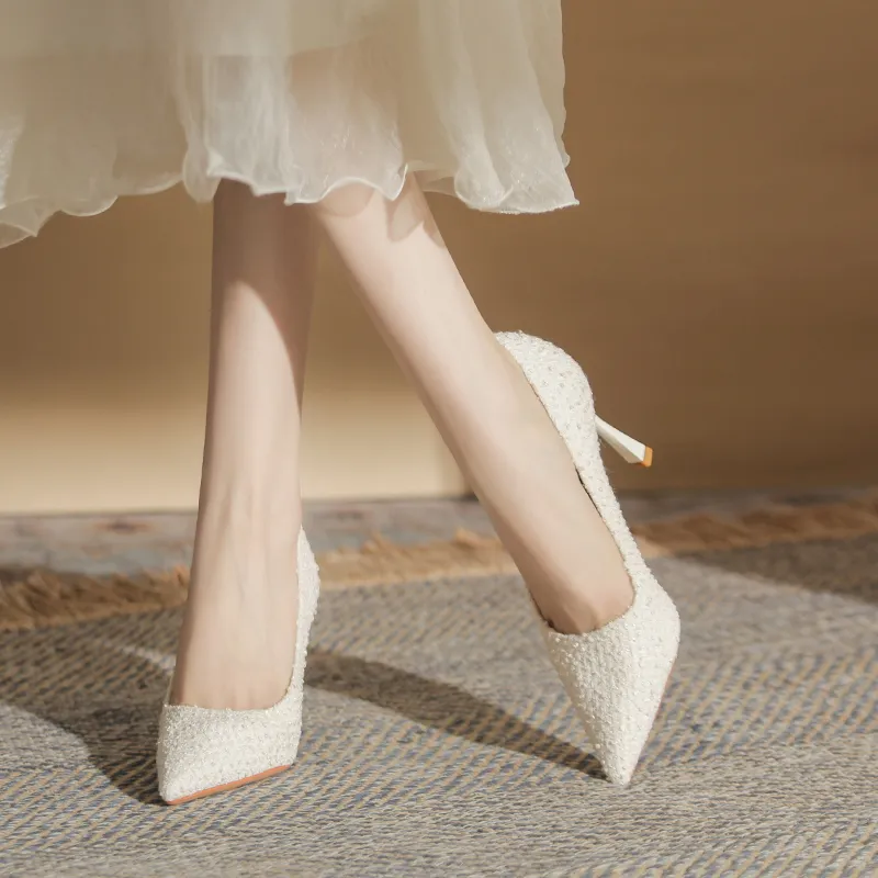 YAFEI XUANYU Slim Heel High Heels Women's-3