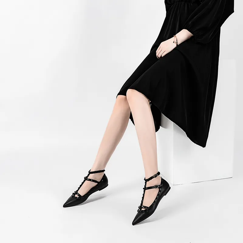 YAFEI XUANYU Casual Single Shoes 1CM Women's-17