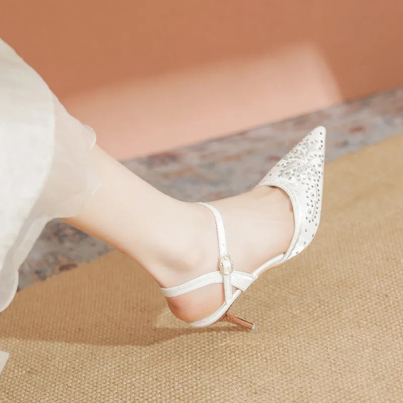 YAFEI XUANYU Slim Heel High Heels 7cm Women's-9