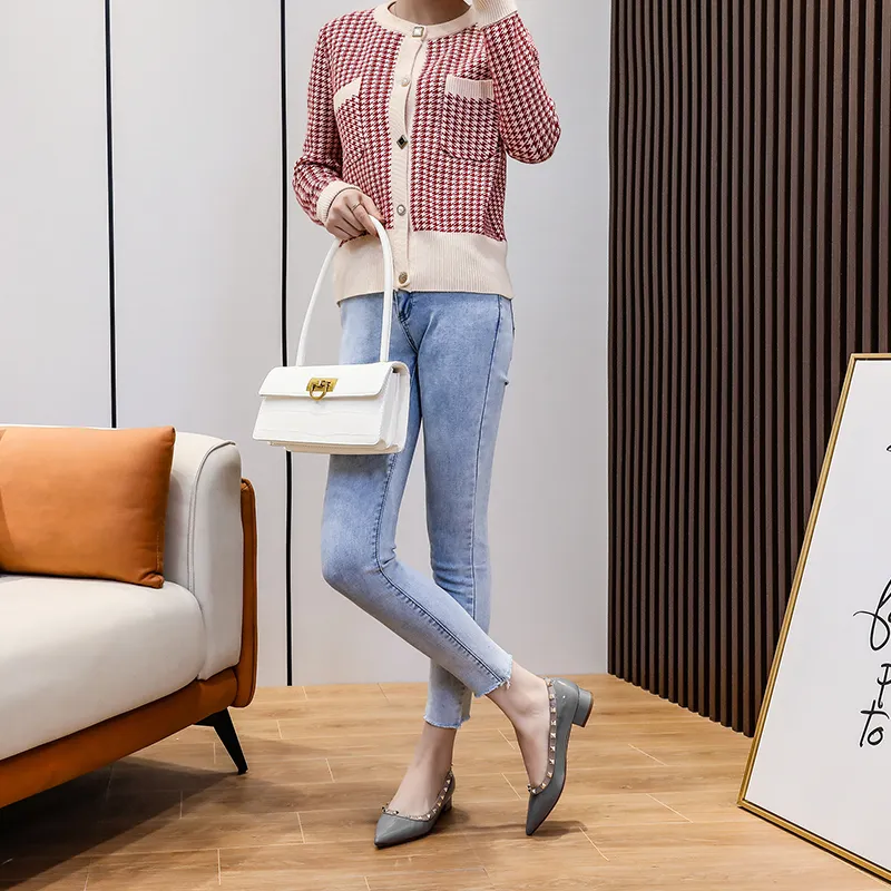 YAFEI XUANYU Chunky Heel High Heels 3CM Women's-11