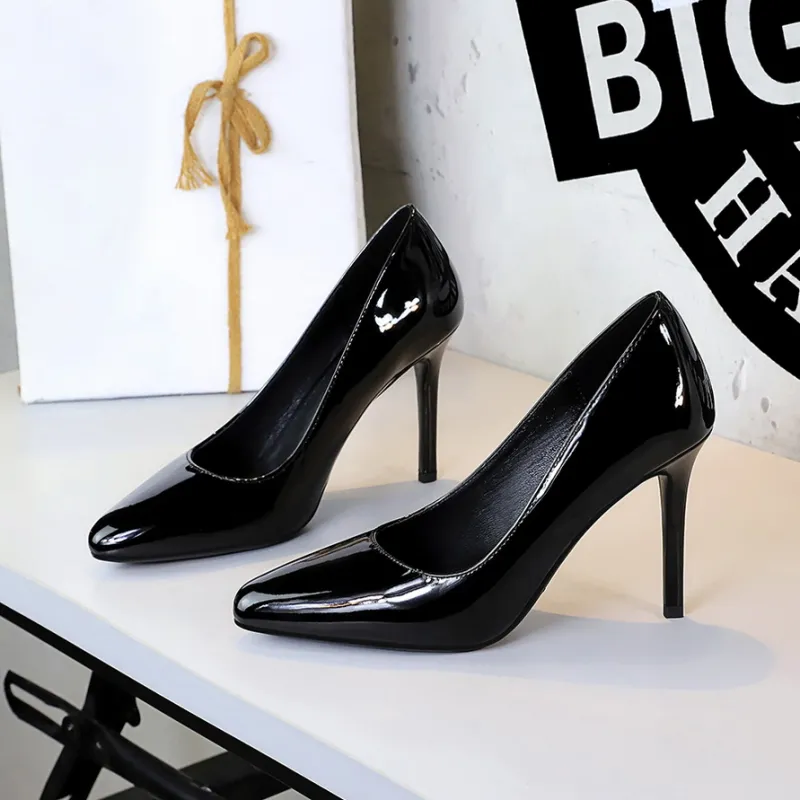 YAFEI XUANYU Slim Heel High Heels 10CM Women's-2