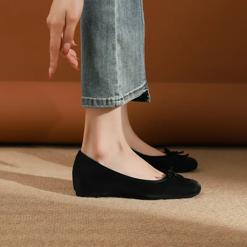 YAFEI XUANYU Casual Single Shoes 1CM Women's-4