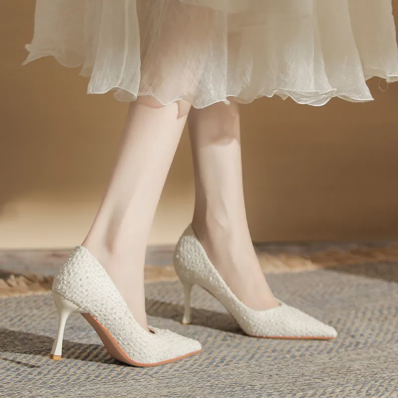 YAFEI XUANYU Slim Heel High Heels Women's-6