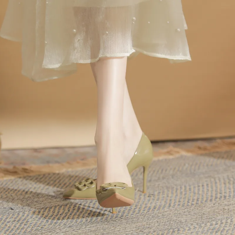 YAFEI XUANYU Slim Heel High Heels Women's-30
