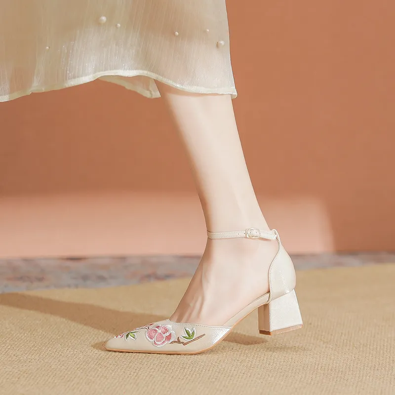 YAFEI XUANYU Chunky Heel High Heels Women's-7
