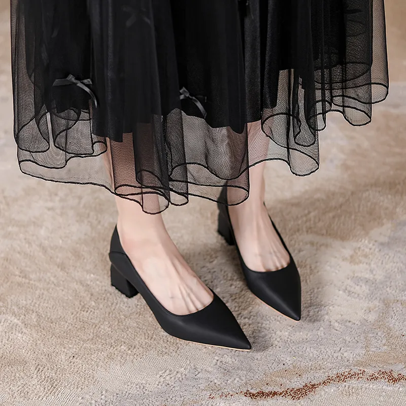 YAFEI XUANYU Chunky Heel High Heels Women's-20