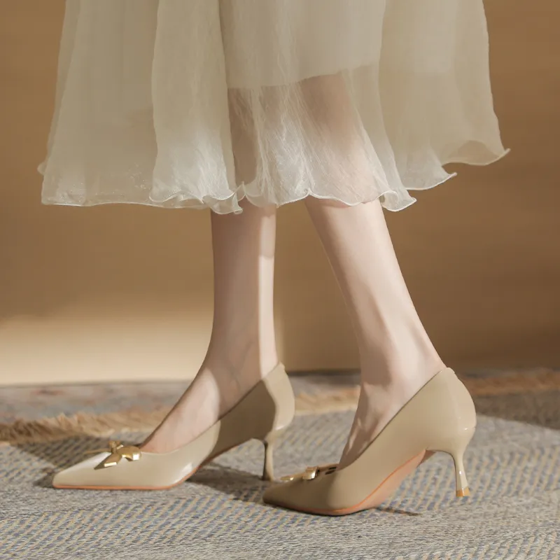 YAFEI XUANYU Slim Heel High Heels 6CM Women's-20