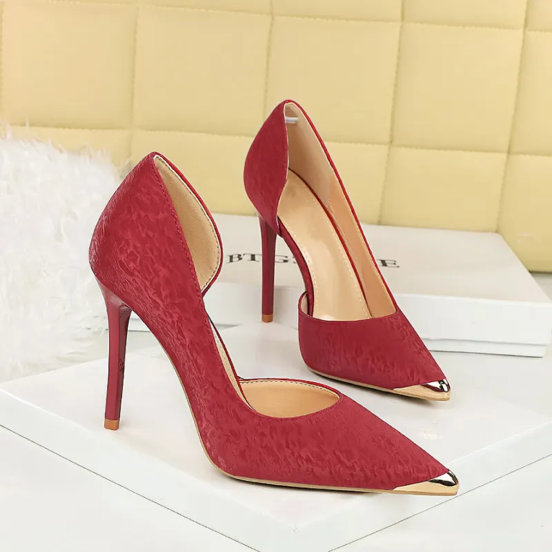 YAFEI XUANYU Slim Heel High Heels Women's-18