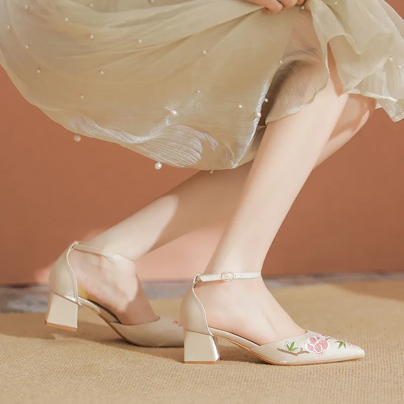 YAFEI XUANYU Chunky Heel High Heels Women's-9