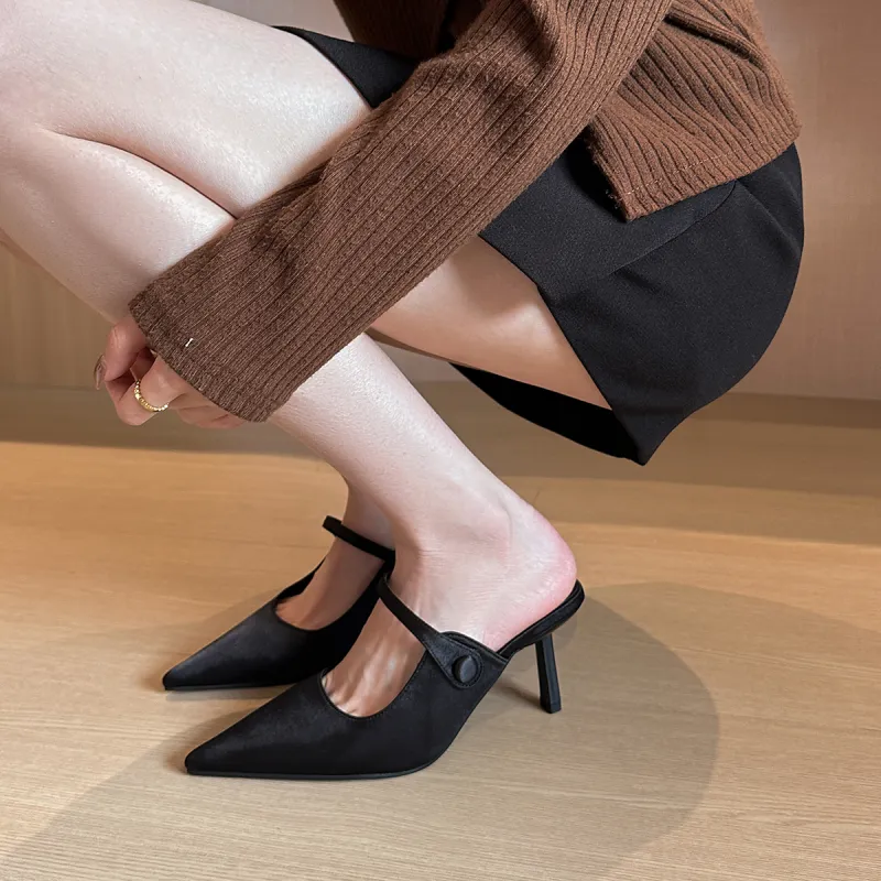 YAFEI XUANYU Rubber Sole Abrasion Resistant Wrap toe Slippers Women's-1