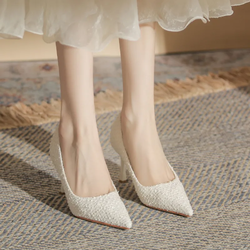 YAFEI XUANYU Slim Heel High Heels Women's-2