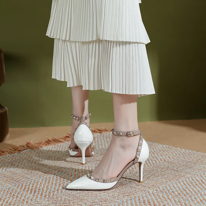 YAFEI XUANYU Slim Heel High Heels Women's-11