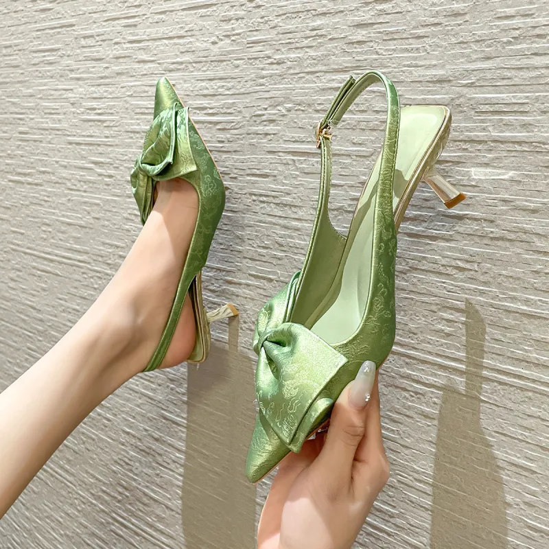 YAFEI XUANYU Chunky Heel High Heels 5cm Women's-4