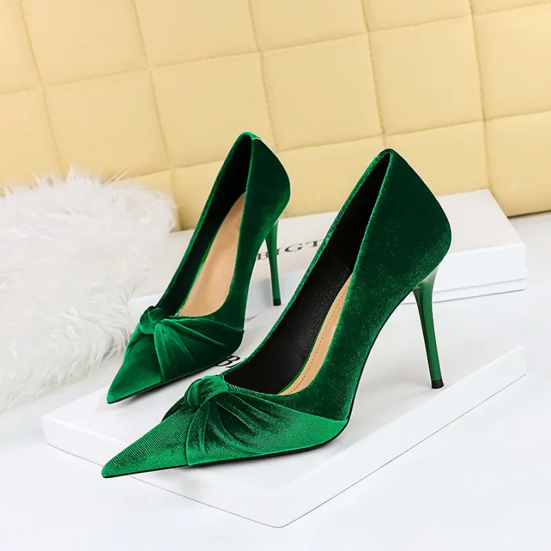 YAFEI XUANYU Slim Heel High Heels Women's-11
