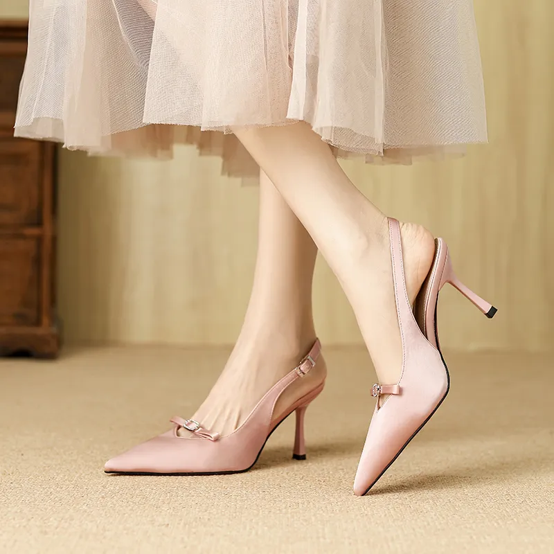 YAFEI XUANYU Slim Heel High Heels 8CM Women's-10