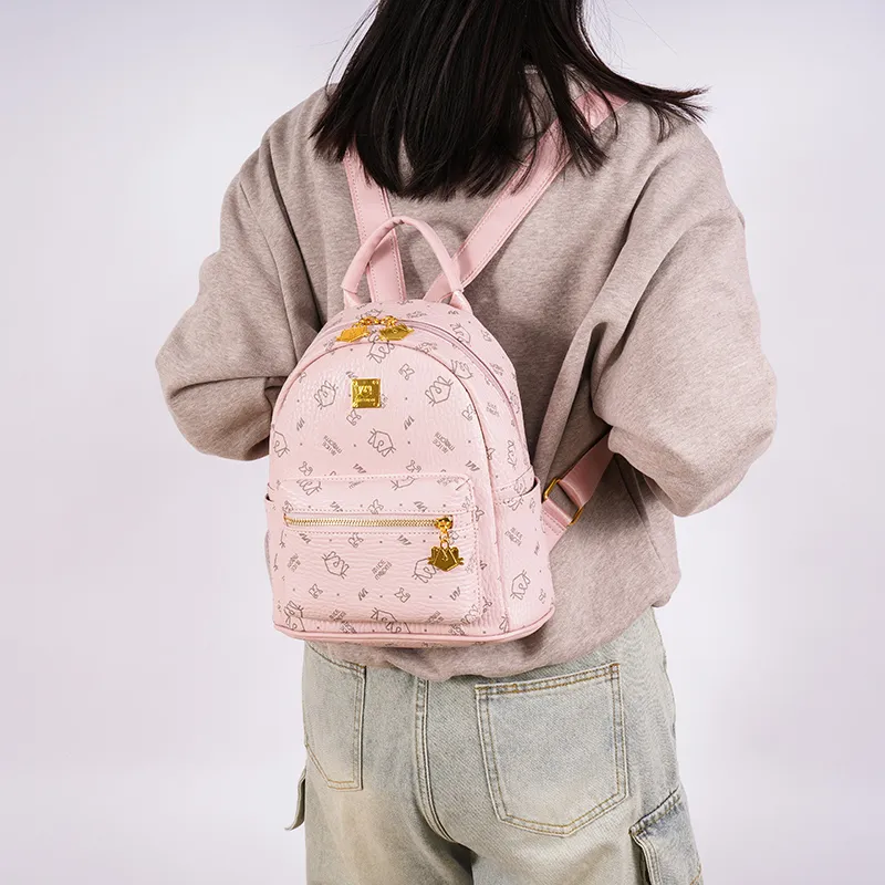 Versman PU Backpack Large Size Women's Multicolor-13