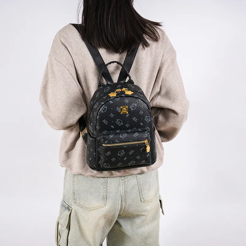 Versman PU Backpack Large Size Women's Multicolor-22