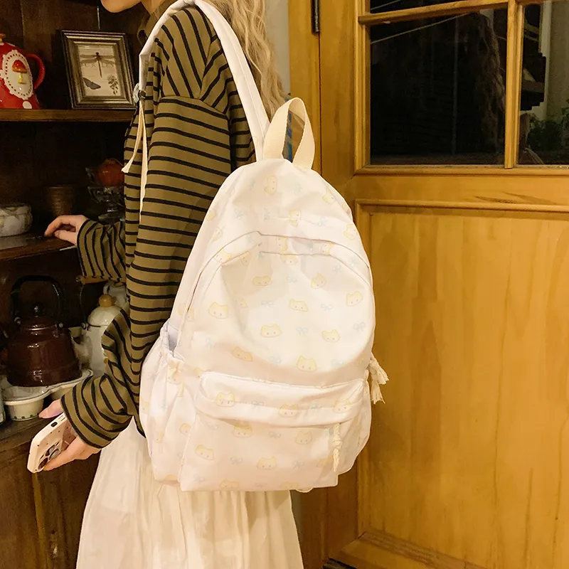 Versman Composite Cloth Backpack Large Size Unisex Multicolor-12
