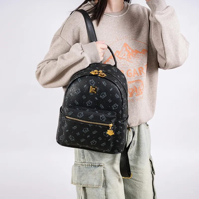 Versman PU Backpack Large Size Women's Multicolor-26