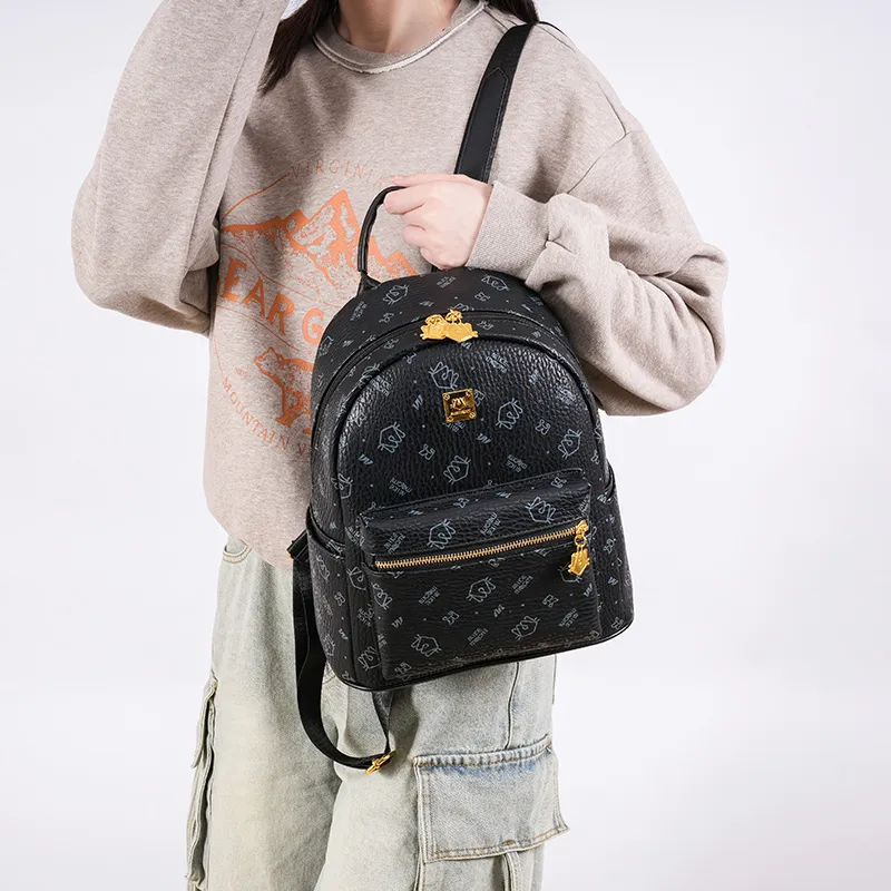 Versman PU Backpack Large Size Women's Multicolor-27