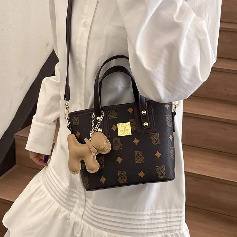 HCXK Pu Handbag Regular Women's Multicolor-10