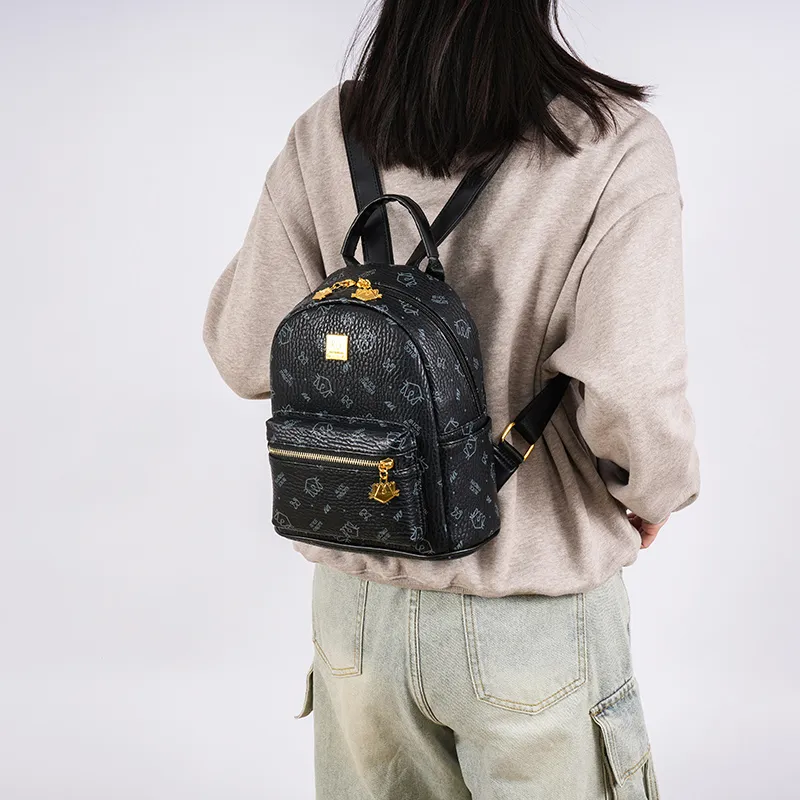 Versman PU Backpack Large Size Women's Multicolor-24
