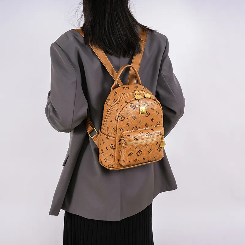 Versman PU Backpack Large Size Women's Multicolor-1