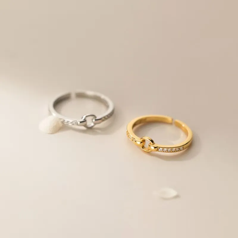 KOOGIS 925 Sterling Silver Rings Women's-4